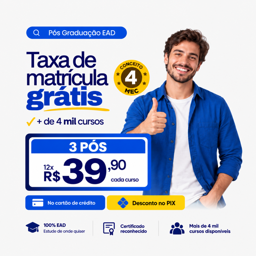 cursos de pós-graduação ead